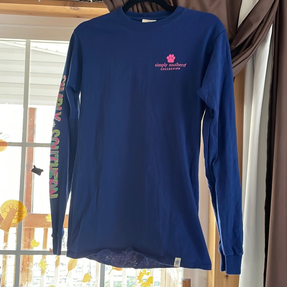 Simply southern long sleeve top size Sm